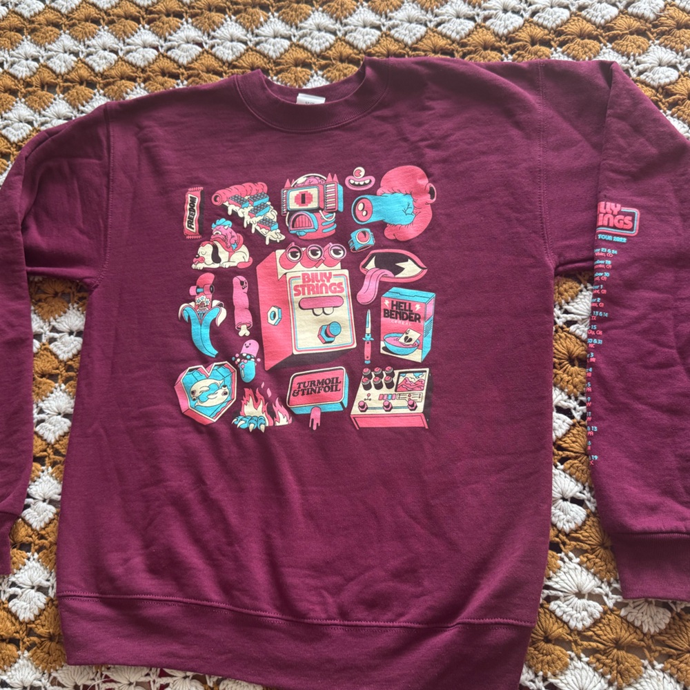 Billy Strings 2022 Tour Sweatshirt size small